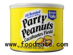 BETTER VALU Oil Roasted Party Peanuts, 9 OZ