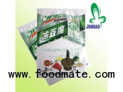 Printing plastic food packaging bag