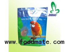 Pet plastic food packaging bag