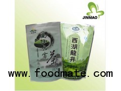 Plastic Tea packaging bag with zipper