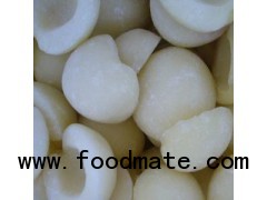 IQF Diced Peach, IQF Sliced Peach, IQF Pear Halves