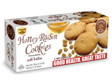 Honey Raisin Cookies