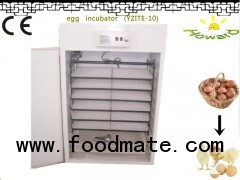 Full Automatic 1000 Eggs Incubator For Hatching Eggs With Wooden Package For Free