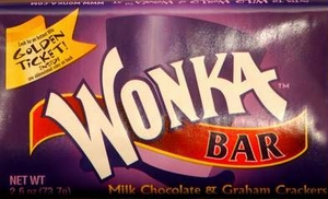 Willy Wonka chocolate bar