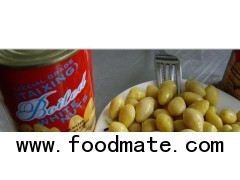 canned boiled white nuts in water