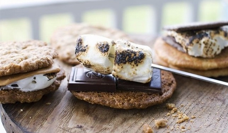 toasted mocha s'more 