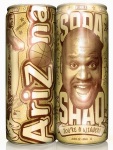 Soda Shaq Golden Can