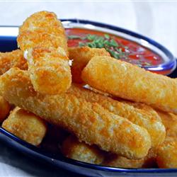 Fried Mozzarella Cheese Sticks