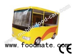 Mobile Food Cart__Bus Type Electric Food Cart