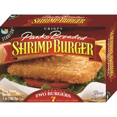 Panko Breaded Shrimp Burger