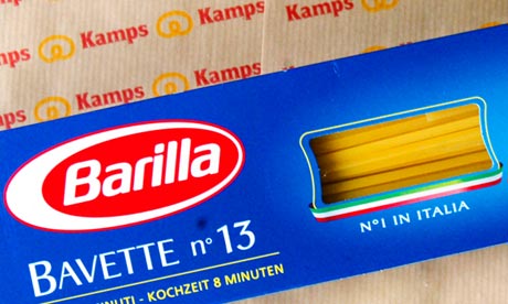 Barilla pasta