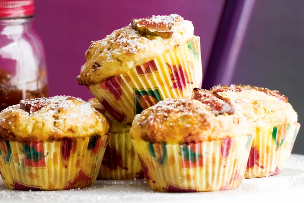 Fig jam muffins