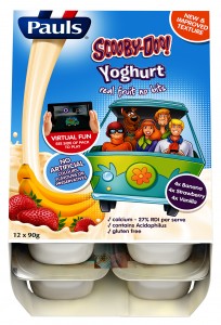 Scooby-Doo yoghurt