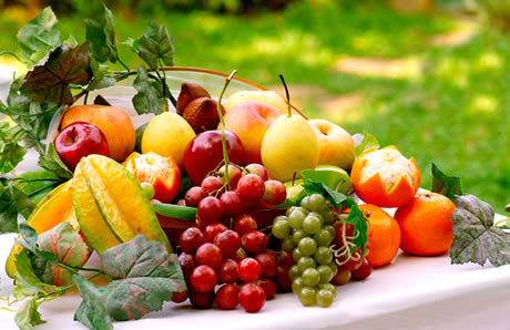 Greek summer fruit 