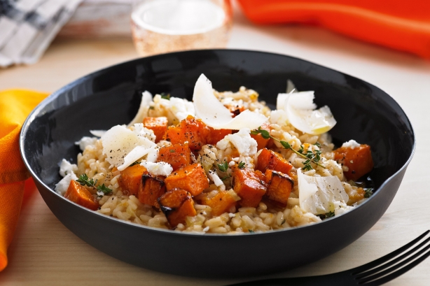 pumpkin risotto