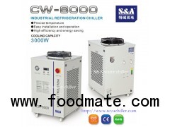 Air cooled recirculating chiller for laser welding head S&A brand