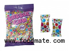 Filled candy with bubble gum flavour 320g bag