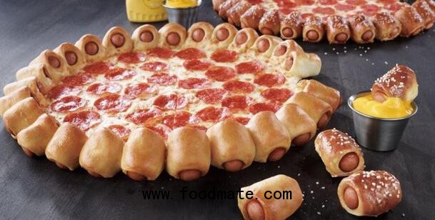 Pizza Hut's Hot Dog Bites Pizza