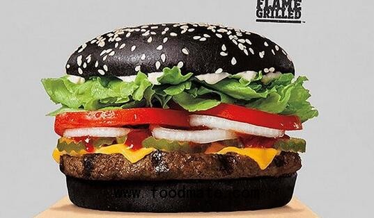 Burger King's Black Halloween Burger