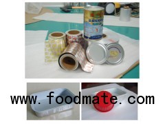 Milk powder can sealing aluminum foil