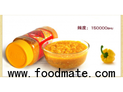 Chili sauce super hot spicy Yellow lantern chili sauce 500g