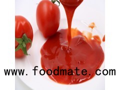 Tomato Sauce in Glass Bottle