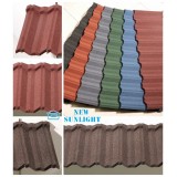 Classic Type Stone Coated Steel Roofing Tiles 、 Roofing Sheets Materials