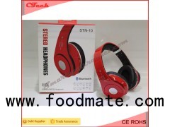 Wireless MP3 Headset Beats Headphone With Microphone