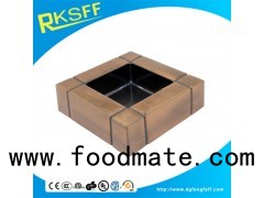 Zinc Alloy Copper Square Ashtrays