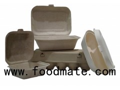 Waterproof Oil-proof 100% Degradable Environmental Molded Pulp Meal Boxes