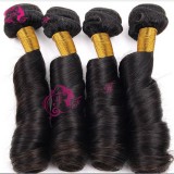 Romance Curl Grade 100% Unprocessed Virgin Brazilian Human Hair Weaves