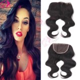 5*5 Body Wave Free Parting Brazilian Remy Hair Closure