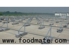 CS Dual-pole Galvanizing Steel Ground Solar Structure