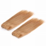 Unprocessed Virgin Brazilian Human Brown Colored Hair Weaves Hair Bundles