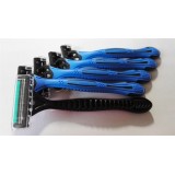 Mantis Rubber Handle Disposable Shaving Razor Comfortable Feeling