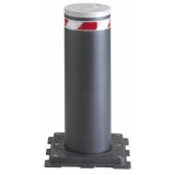 Automatic Retractable Parking Hydraulic Rising Bollard With Led Light