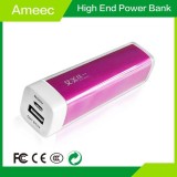 Mobile phone 2600mAh Low Cost 18650 Li-ion battery  USB Power Bank AMJ-7102