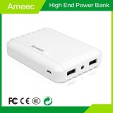 10400mAh High Capacity Suitcase ABS Mobile Charger Power Bank Ameec AMJ-K602