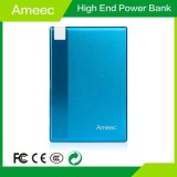 Portable Mini Credit Card Gift Lithium polymer battery power bank Ameec AMJ-F105