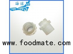 White Plastic Hose Fitting