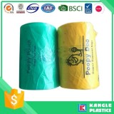 Scented T Shirt Pet Dog Waste Bag On Roll With Color Printing Box,individual Folded Packed In Color