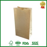 Brown Grease Proof Kraft Printed Food Paper Bag