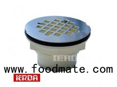 Economic Solvent Weld Shower Drain With Stainless Steel Cover