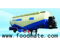 50cbm, Tri Axle, Double Compartment, Dry Bulk, Cement Transport, Trucking Or Cargo Semi Trailer Or S