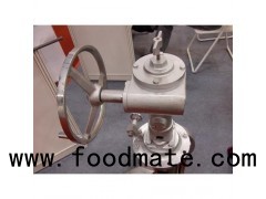 API Standard Stainless Steel Flange Connection Orbit Plug Valve