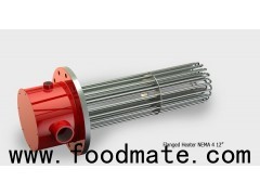 Industrial Water Oil Flanged Immersion Tank Heater Element