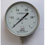 (Y-200B-F)200mm Lower Mount Stainless Steel Pressure Gauge M20*1.5,G1/2'',1/2'' 