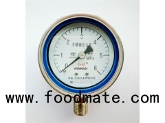 (Y-60B-F、Y-60B-FZ)60mm Lower/back Mount Stainless Steel Pressure Gauge 1/4'' NPT,G1/4'