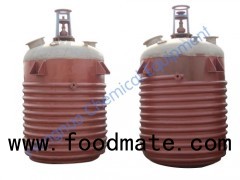 Horizontal Stainless Steel Steam And Heat-conducting Oil Cyclic Heating Reaction Kettle