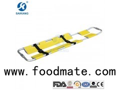 Aluminum Alloy Emergency Patient Scoop Stretcher For Ambulance